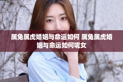 属兔属虎婚姻与命运如何 属兔属虎婚姻与命运如何呢女